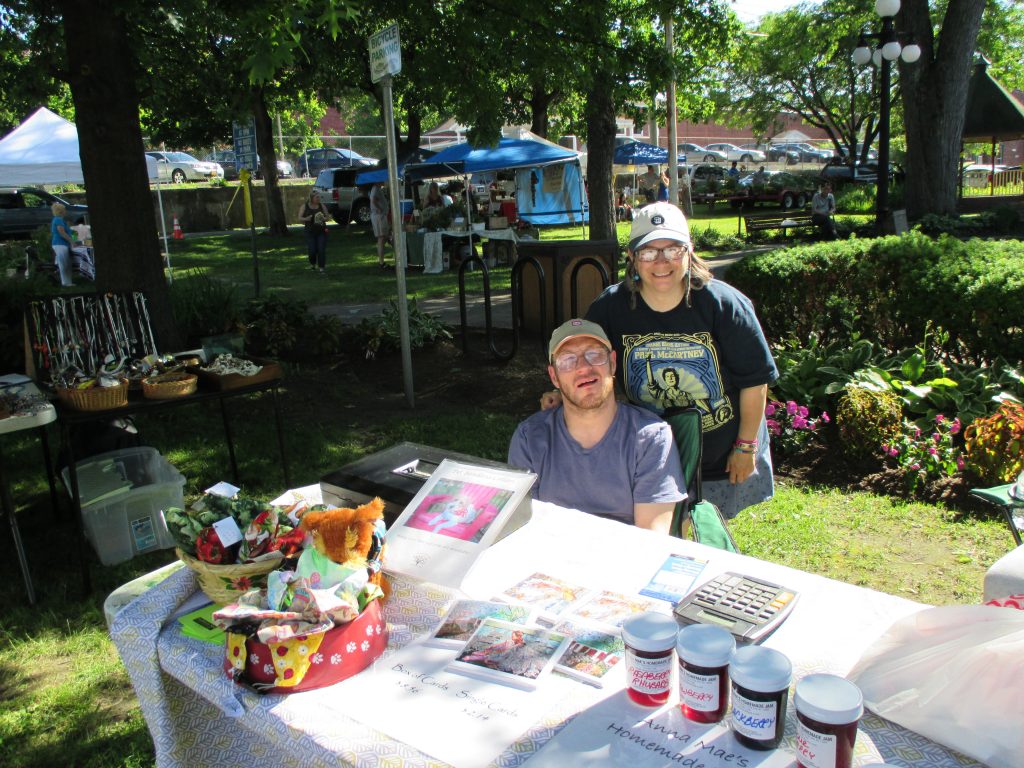 Saratoga Bridges ‘Ballston Greens’ volunteering at the Ballston Spa